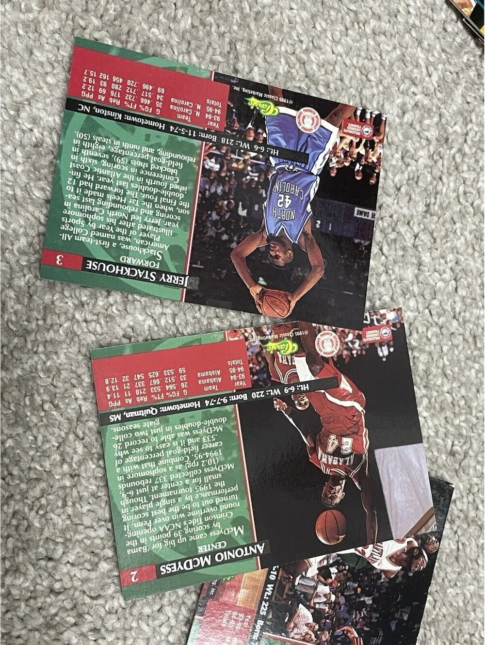 1995 Classic Marketing Basketball Rookies Complete Set Factory Sealed